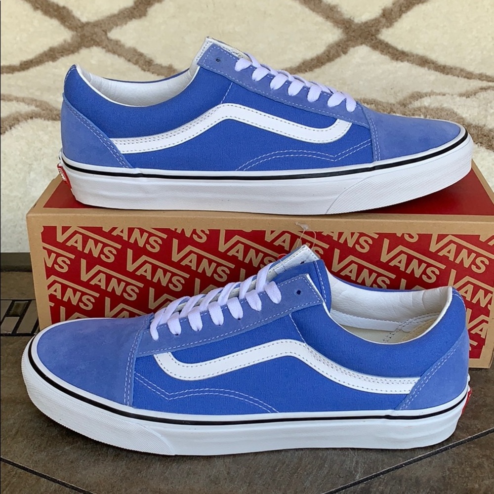 VANS OLD SKOOL ULTRAMARINE/TRUE WHITE men’s - Picture 2 of 16